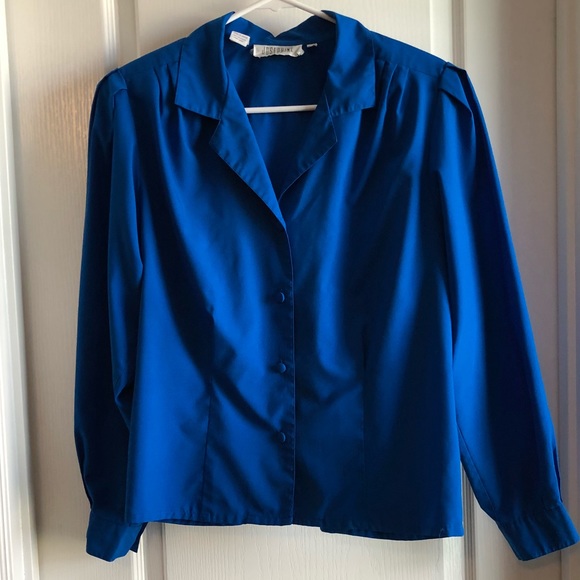 light blue collared button down shirt